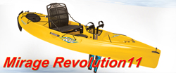 ホビーカヤック(HOBIE KAYAK) レボリューション11