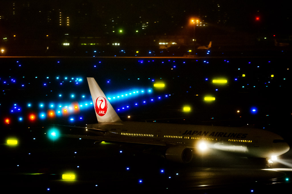 羽田空港　夜景